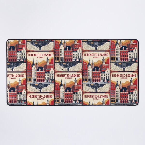 Item preview, Hedensted Losning Denmark 1950s Vintage Travel Tourism designed and sold by TravelersGems.