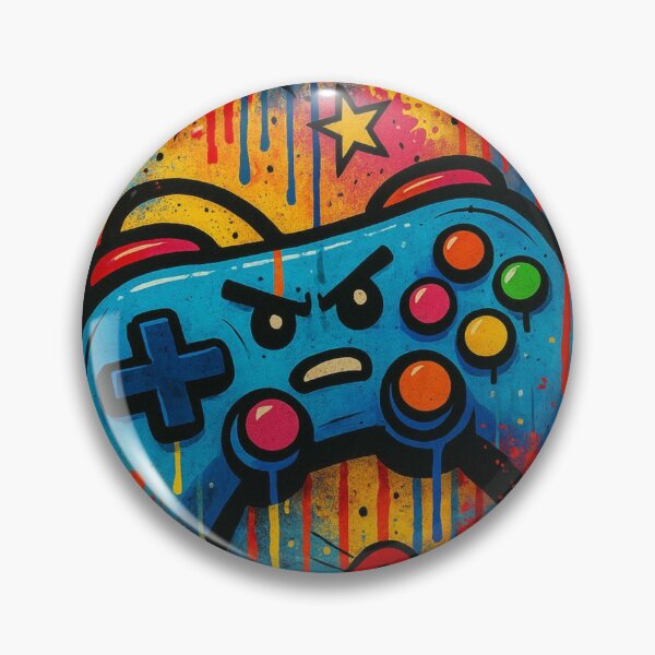 Item preview, Gaming Controller – Game On Graffiti Art designed and sold by LiLeDesigns.