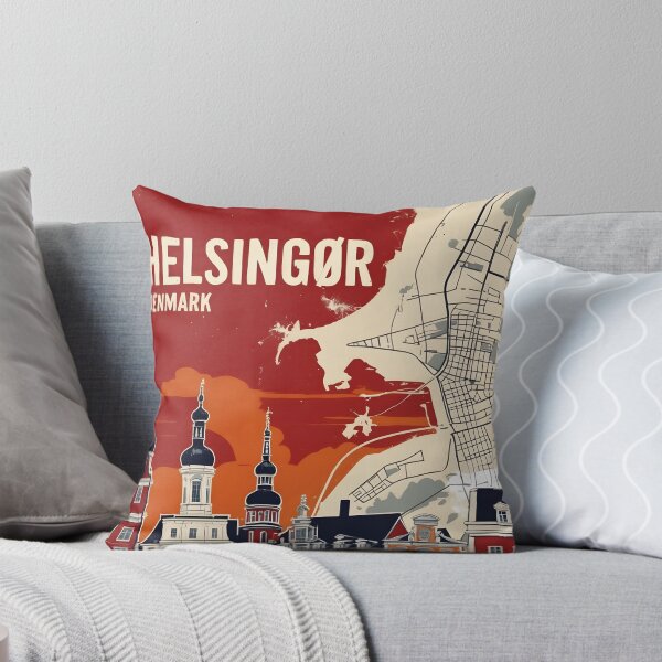 Item preview, Helsingor Denmark 1950s Vintage Travel Tourism designed and sold by TravelersGems.