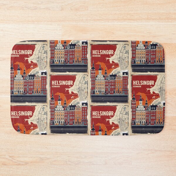 Item preview, Helsingor Denmark 1950s Vintage Travel Tourism designed and sold by TravelersGems.