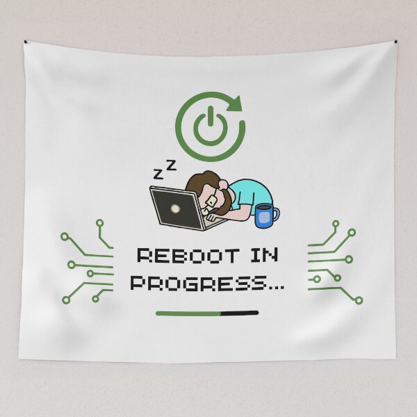 Item preview, Copie de Copie de Sleep Mode Activated – Reboot Coming Soon designed and sold by BCA Collection.