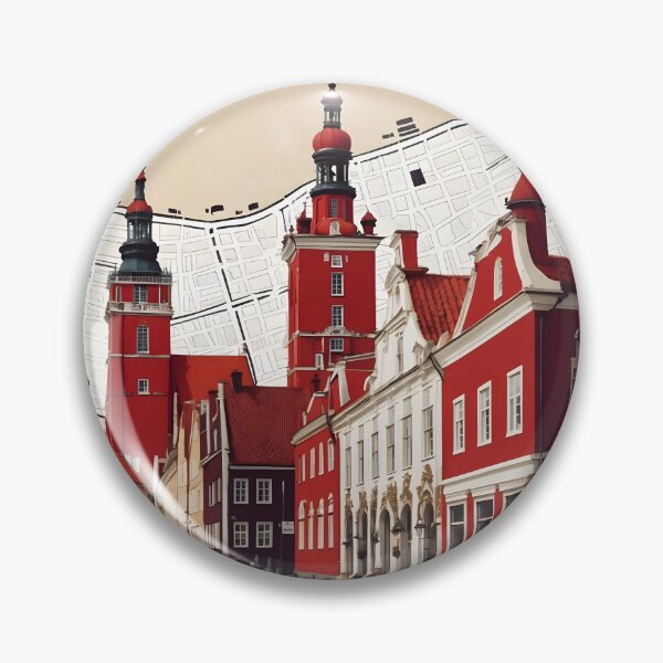 Item preview, Holstebro Denmark 1950s Vintage Travel Tourism designed and sold by TravelersGems.