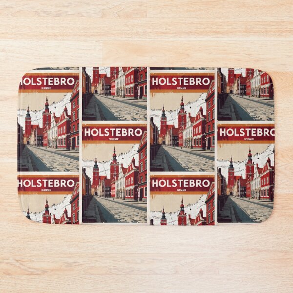Item preview, Holstebro Denmark 1950s Vintage Travel Tourism designed and sold by TravelersGems.