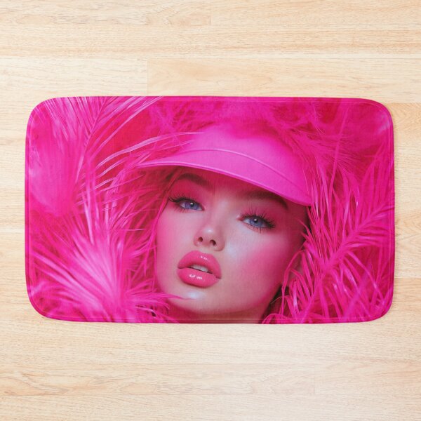 Item preview, Bold beauty in vibrant pink attire designed and sold by anytka.