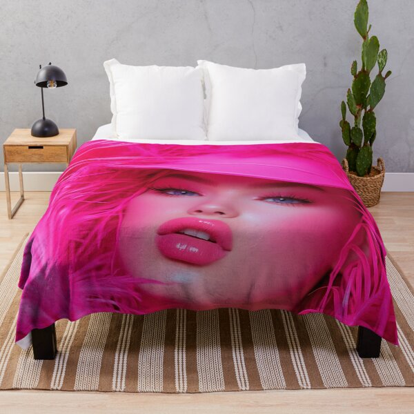 Item preview, Bold beauty in vibrant pink attire designed and sold by anytka.