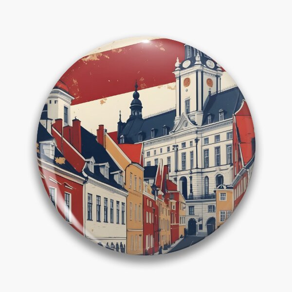Item preview, Horsens Denmark 1950s Vintage Travel Tourism designed and sold by TravelersGems.