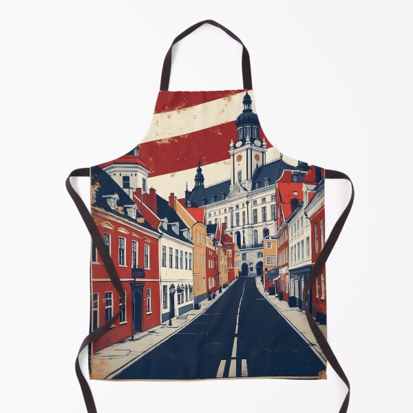 Item preview, Horsens Denmark 1950s Vintage Travel Tourism designed and sold by TravelersGems.