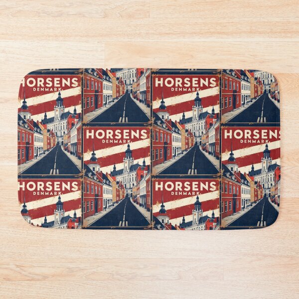 Item preview, Horsens Denmark 1950s Vintage Travel Tourism designed and sold by TravelersGems.