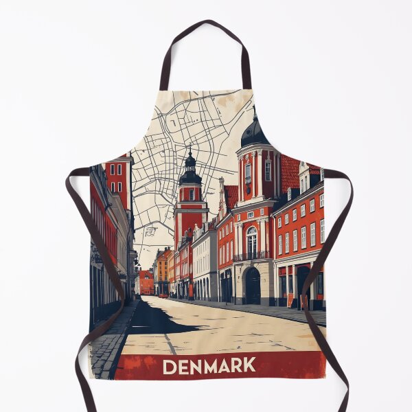 Item preview, Horsholm Denmark 1950s Vintage Travel Tourism designed and sold by TravelersGems.