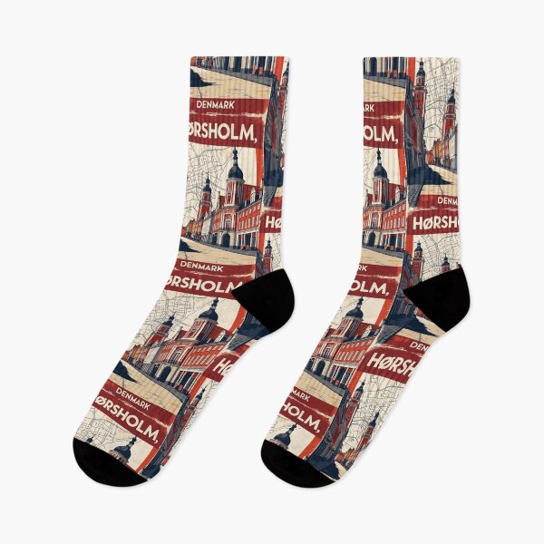Item preview, Horsholm Denmark 1950s Vintage Travel Tourism designed and sold by TravelersGems.
