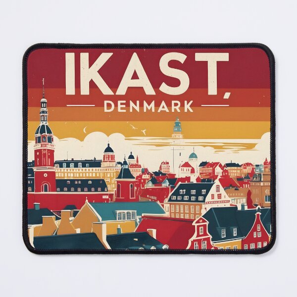 Item preview, Ikast Denmark 1950s Vintage Travel Tourism designed and sold by TravelersGems.
