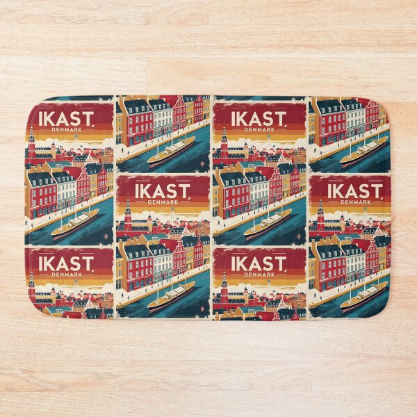 Item preview, Ikast Denmark 1950s Vintage Travel Tourism designed and sold by TravelersGems.