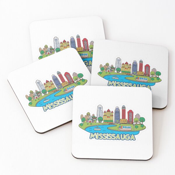 Item preview, Mississauga Ontario City Souvenir Illustration designed and sold by KiValuate.