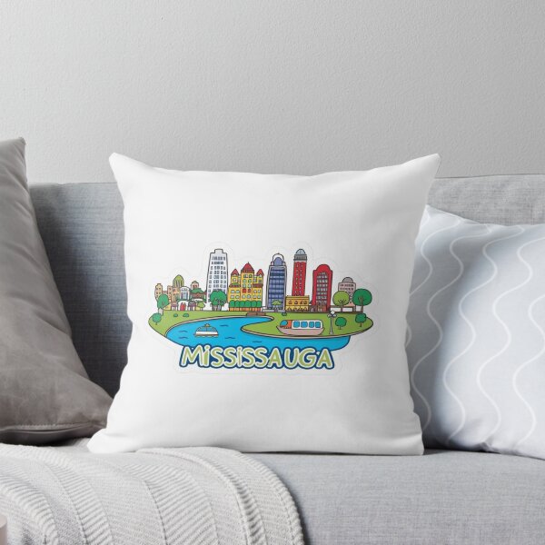 Item preview, Mississauga Ontario City Souvenir Illustration designed and sold by KiValuate.