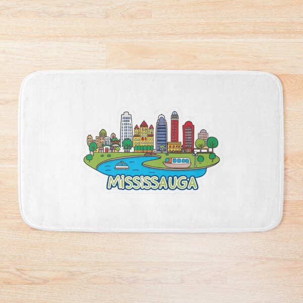 Item preview, Mississauga Ontario City Souvenir Illustration designed and sold by KiValuate.