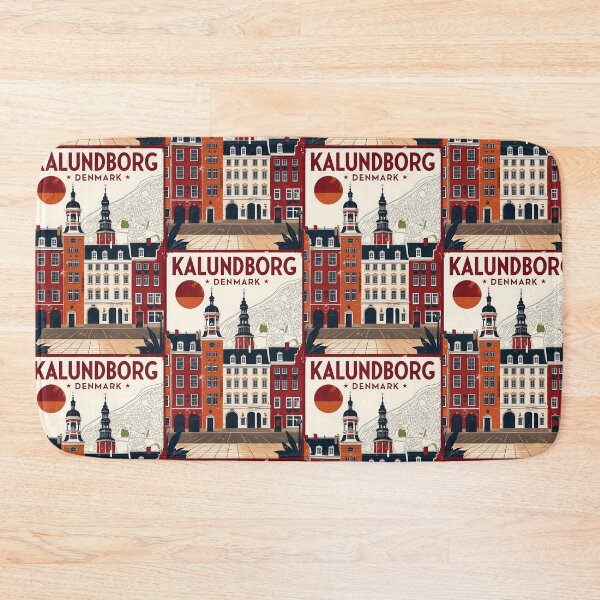 Item preview, Kalundborg Denmark 1950s Vintage Travel Tourism designed and sold by TravelersGems.