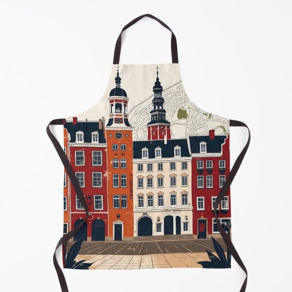 Item preview, Kalundborg Denmark 1950s Vintage Travel Tourism designed and sold by TravelersGems.