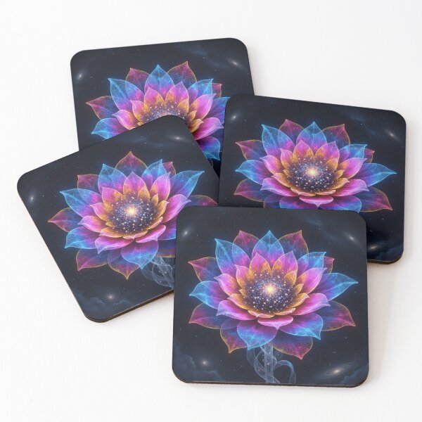 Item preview, Vibrant Stellar Bloom Cosmic Flower designed and sold by OandSDesigns23.