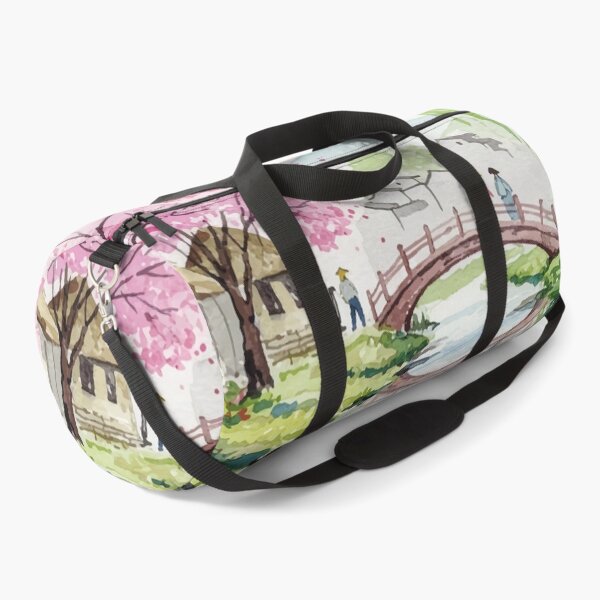 Item preview, Japanese-style rural landscape designed and sold by Design4uStudio.