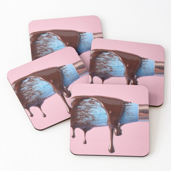 Item preview, Brush covered in chocolate dripping designed and sold by anytka.