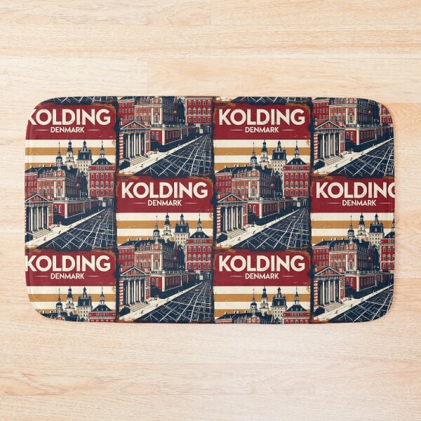 Item preview, Kolding Denmark 1950s Vintage Travel Tourism designed and sold by TravelersGems.