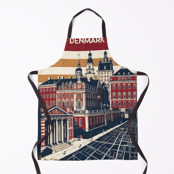 Item preview, Kolding Denmark 1950s Vintage Travel Tourism designed and sold by TravelersGems.