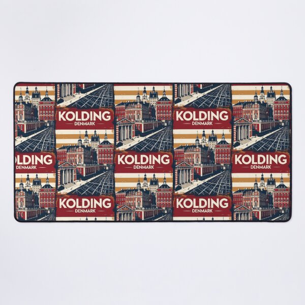 Item preview, Kolding Denmark 1950s Vintage Travel Tourism designed and sold by TravelersGems.