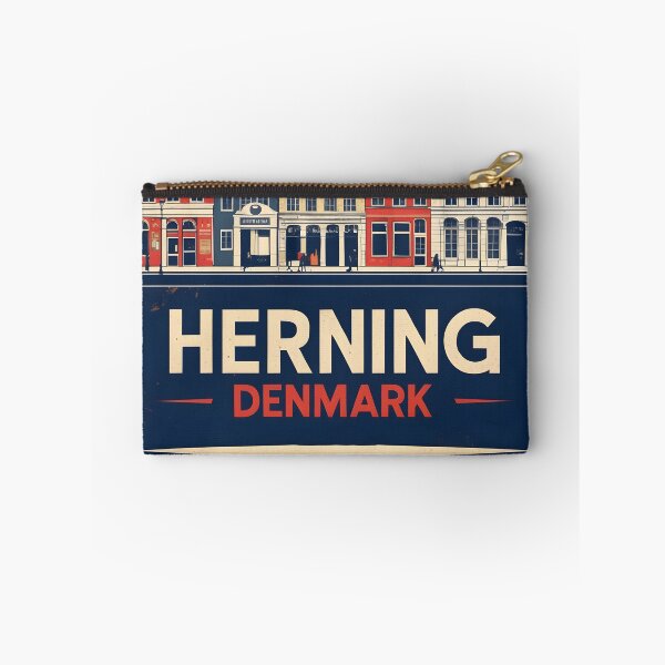 Item preview, Herning Denmark 1950s Vintage Travel Tourism designed and sold by TravelersGems.