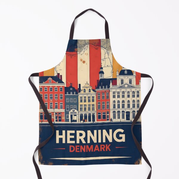 Item preview, Herning Denmark 1950s Vintage Travel Tourism designed and sold by TravelersGems.