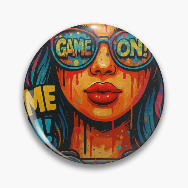 Item preview, Gaming Girl – Game On Graffiti Art designed and sold by LiLeDesigns.
