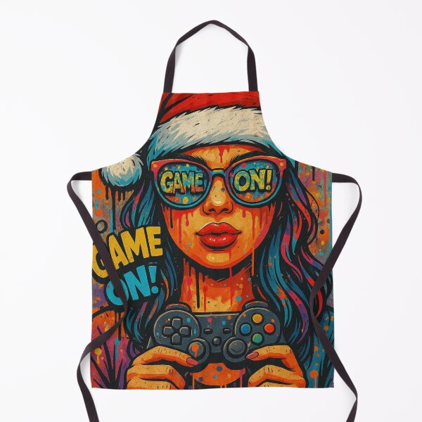 Artikelvorschau, Gaming Girl – Game On Graffiti Art entworfen und verkauft von LiLeDesigns.