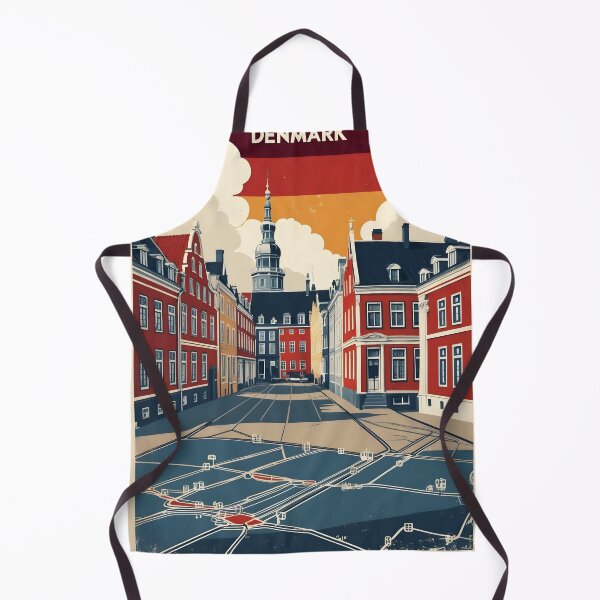 Item preview, Korsor Denmark 1950s Vintage Travel Tourism designed and sold by TravelersGems.