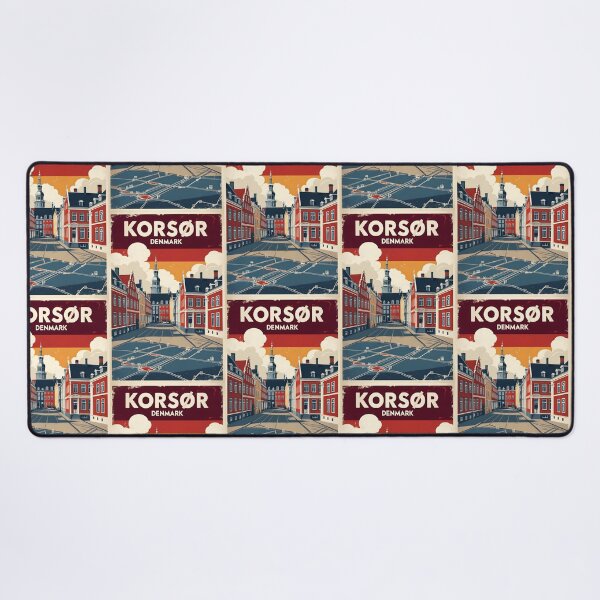 Item preview, Korsor Denmark 1950s Vintage Travel Tourism designed and sold by TravelersGems.