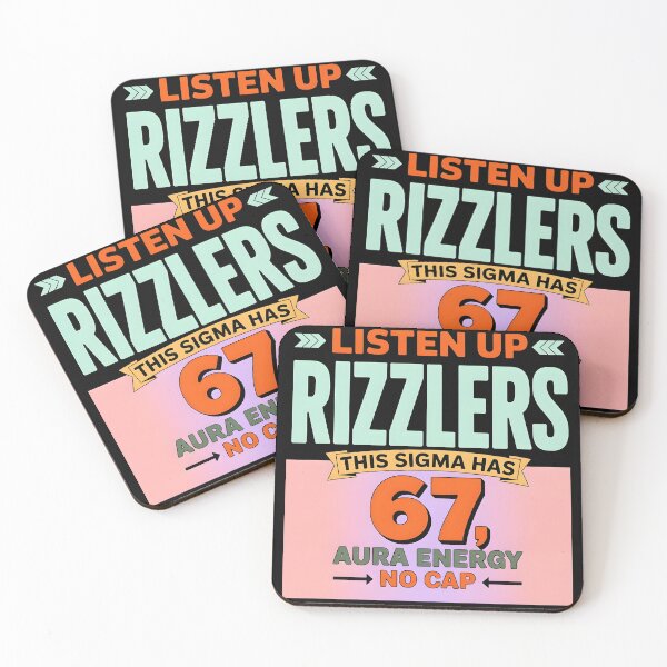 Item preview, Listen Up Rizzlers This Sigma Has 67 Aura Energy Six Seven designed and sold by BLZART.
