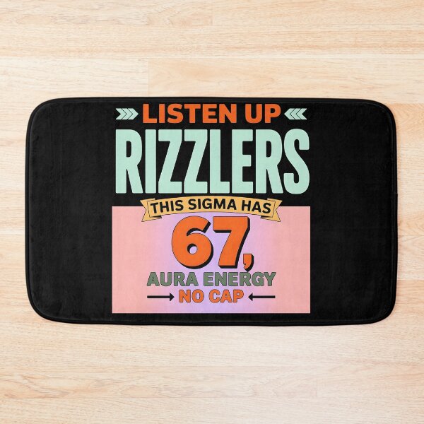 Item preview, Listen Up Rizzlers This Sigma Has 67 Aura Energy Six Seven designed and sold by BLZART.