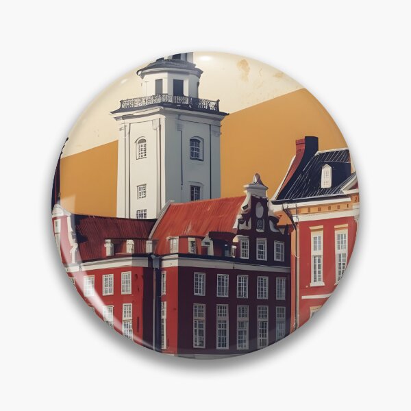 Item preview, Hillerod Denmark 1950s Vintage Travel Tourism designed and sold by TravelersGems.