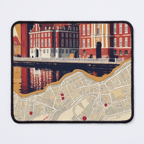 Item preview, Hillerod Denmark 1950s Vintage Travel Tourism designed and sold by TravelersGems.