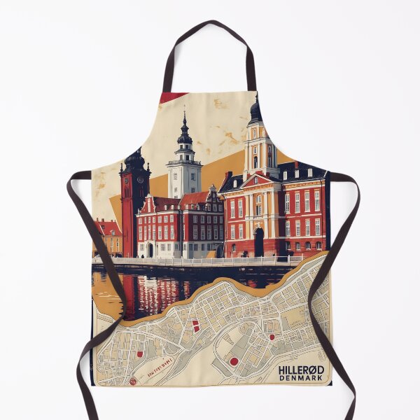 Item preview, Hillerod Denmark 1950s Vintage Travel Tourism designed and sold by TravelersGems.