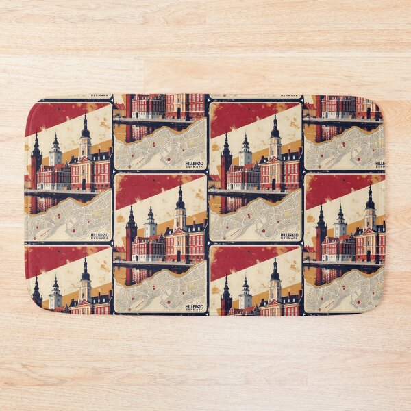 Item preview, Hillerod Denmark 1950s Vintage Travel Tourism designed and sold by TravelersGems.