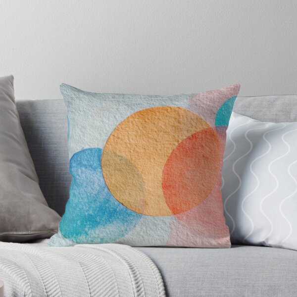 Item preview, Vibrant circles on soft bg designed and sold by anytka.