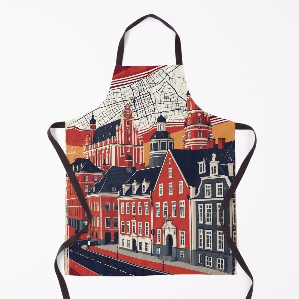 Item preview, Lillerod Denmark 1950s Vintage Travel Tourism designed and sold by TravelersGems.