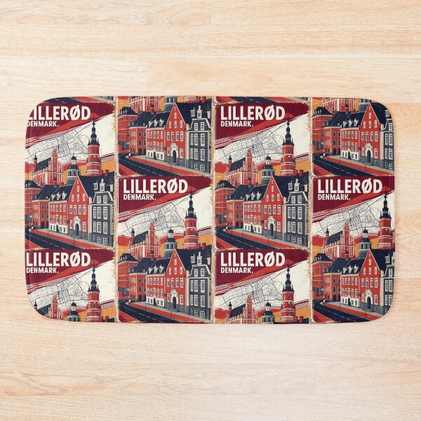 Item preview, Lillerod Denmark 1950s Vintage Travel Tourism designed and sold by TravelersGems.