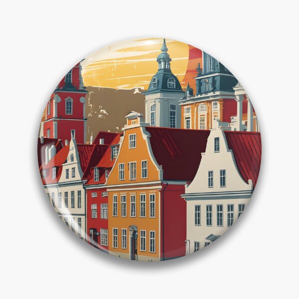 Item preview, Olstykke Denmark 1950s Vintage Travel Tourism designed and sold by TravelersGems.