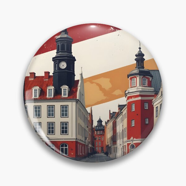 Item preview, Middelfart Denmark 1950s Vintage Travel Tourism designed and sold by TravelersGems.