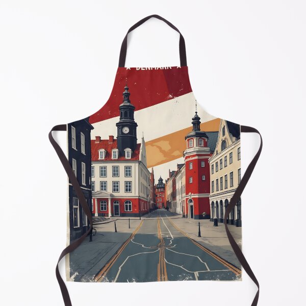 Item preview, Middelfart Denmark 1950s Vintage Travel Tourism designed and sold by TravelersGems.