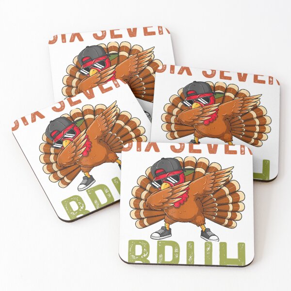 Item preview, Christmas Seven Vintage Meme Six Humor Bruh Turkey designed and sold by MichasBenson.