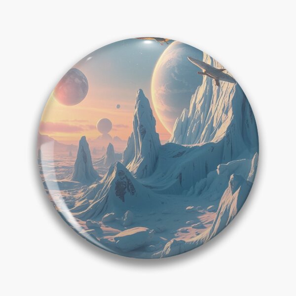 Item preview, Surreal Winter Dreamscape - Cosmic Lights & Fantasy Vibes designed and sold by FotoworldEdel.