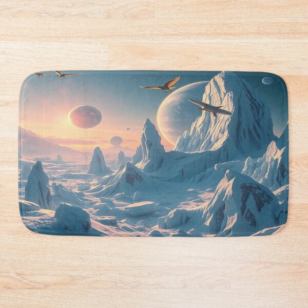 Item preview, Surreal Winter Dreamscape - Cosmic Lights & Fantasy Vibes designed and sold by FotoworldEdel.