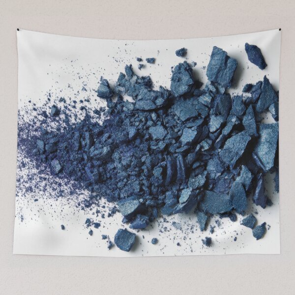 Item preview, Blue pigment on white designed and sold by anytka.