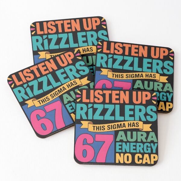 Item preview, Listen Up Rizzlers This Sigma Has 67 Aura Energy Six Seven designed and sold by BLZART.